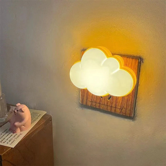 Luce notturna da presa a nuvola