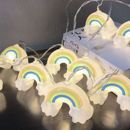 Ghirlanda luminosa LED forma arcobaleno