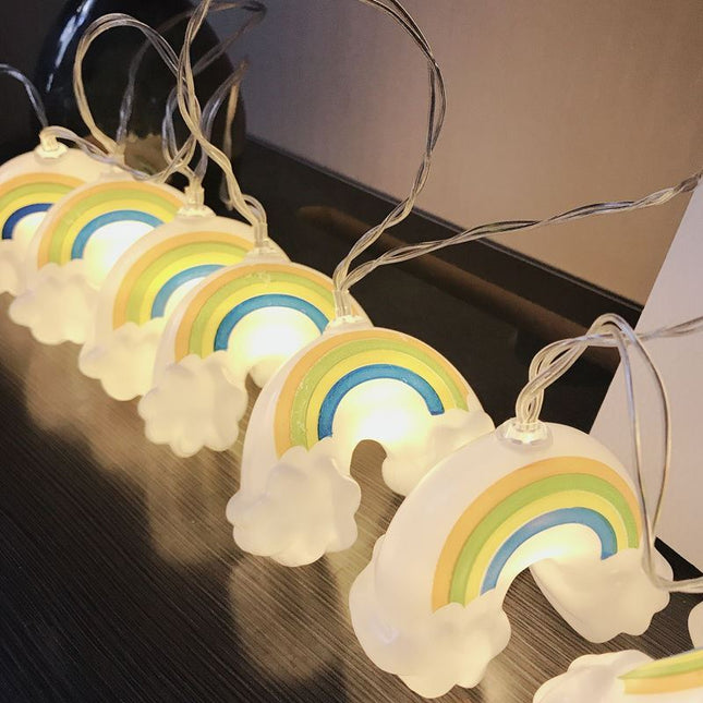 Ghirlanda luminosa LED forma arcobaleno