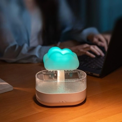 Luce notturna nuvola con umidificatore