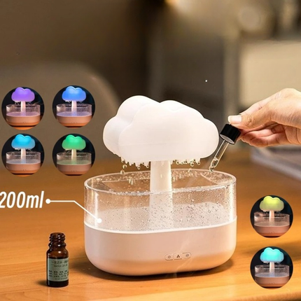 Luce notturna nuvola con umidificatore