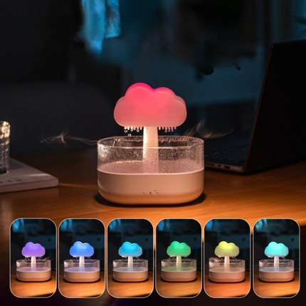 Luce notturna nuvola con umidificatore