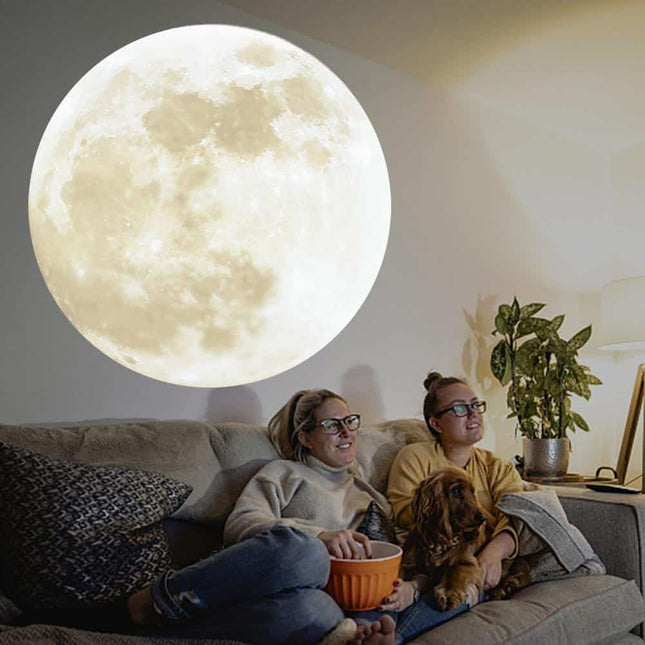 Proiettore LED 360° Luna e Terra