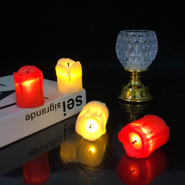 Candele finte LED decorative a batteria