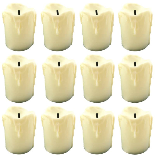 Candele finte LED decorative a batteria