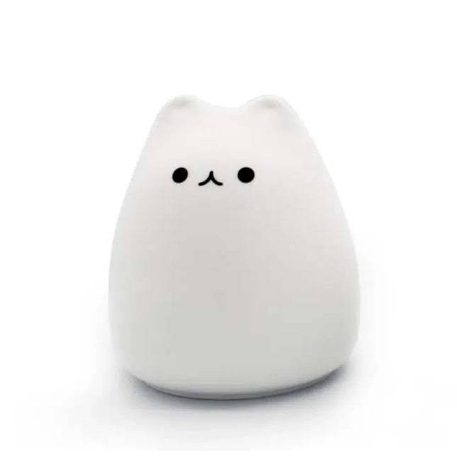 Luce notturna gatto silicone ricaricabile