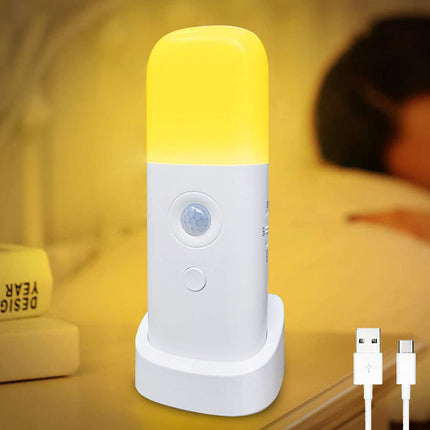 Luce notturna portatile con sensore