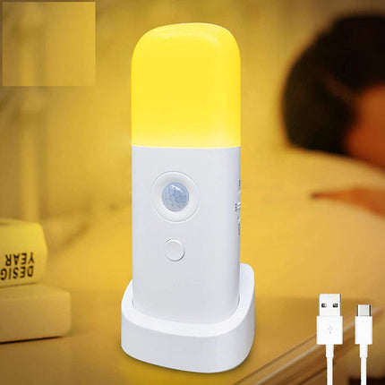 Luce notturna portatile con sensore