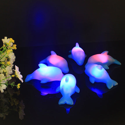 Luce notturna LED a forma delfino