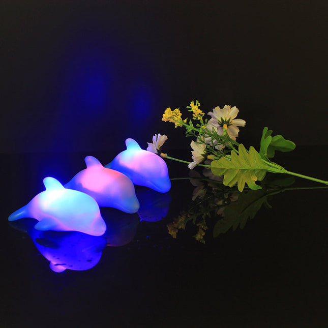 Luce notturna LED a forma delfino