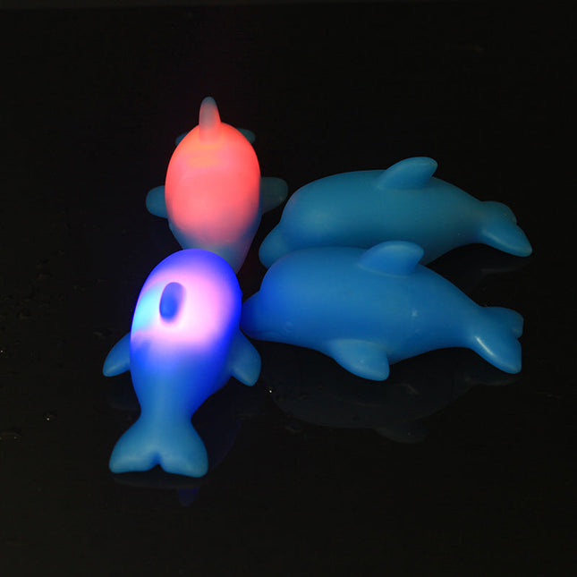 Luce notturna LED a forma delfino