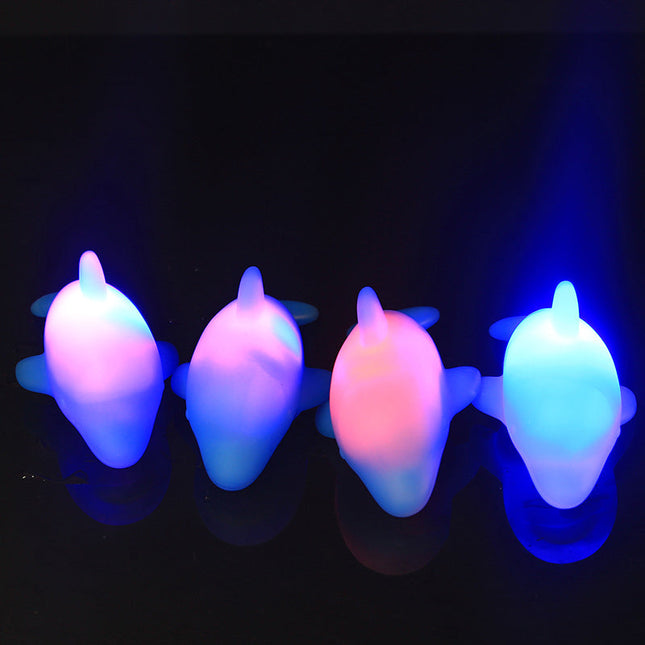Luce notturna LED a forma delfino