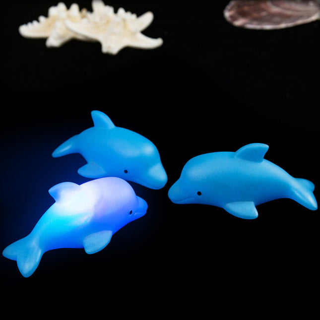Luce notturna LED a forma delfino