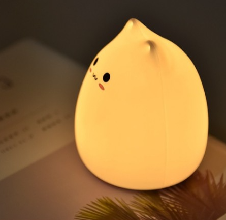 Luce notturna gattino in morbido silicone