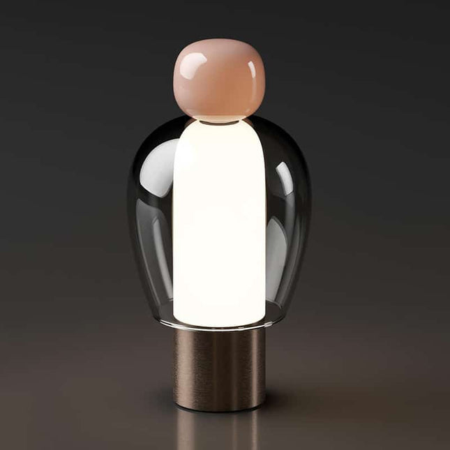 Lampada da comodino stile nordico ricaricabile