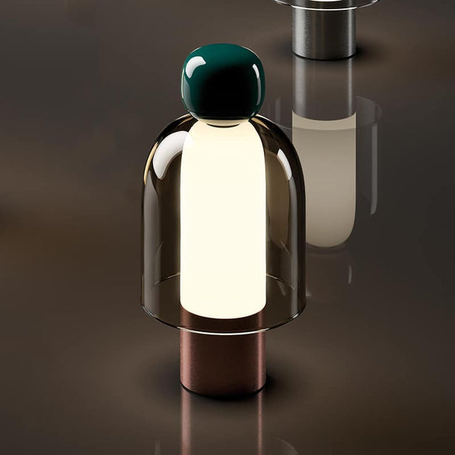 Lampada da comodino stile nordico ricaricabile