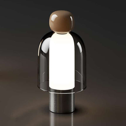 Lampada da comodino stile nordico ricaricabile