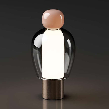 Lampada da comodino stile nordico ricaricabile