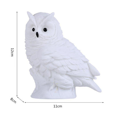 Lampada da comodino gufo in silicone