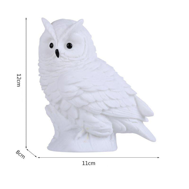Lampada da comodino gufo in silicone