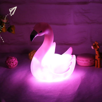 Lampada da comodino cigno silicone
