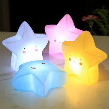 Luce notturna LED a forma stella