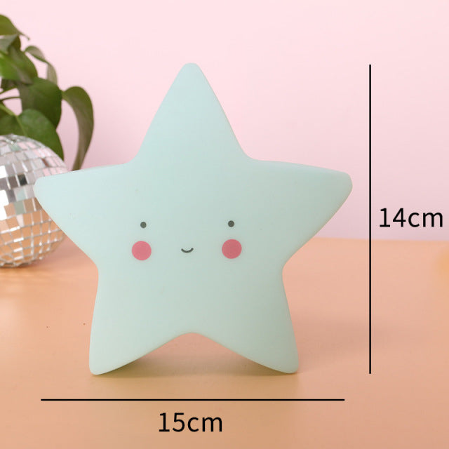 Luce notturna LED a forma stella