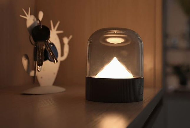 Luce notturna design montagna per camera