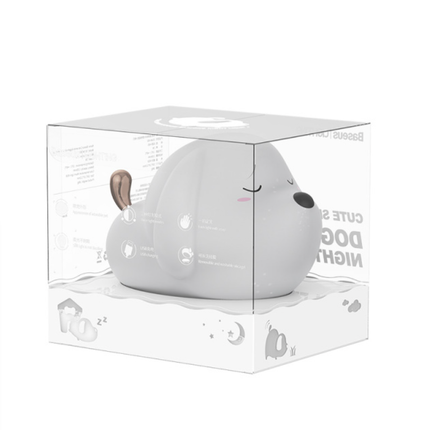 Luce notturna cucciolo in silicone morbido