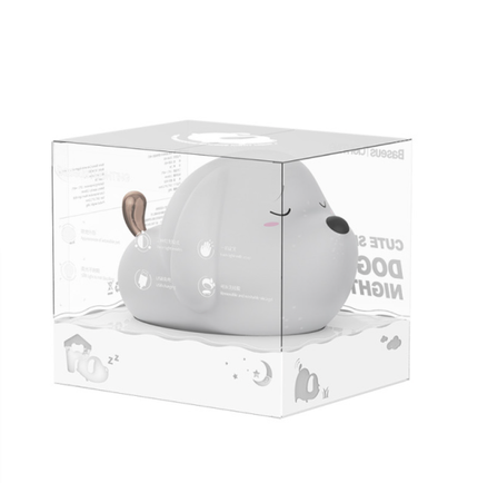 Luce notturna cucciolo in silicone morbido