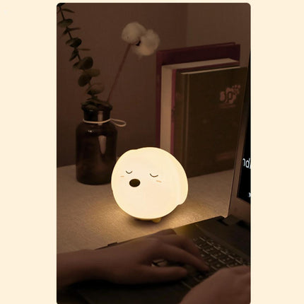 Luce notturna cucciolo in silicone morbido