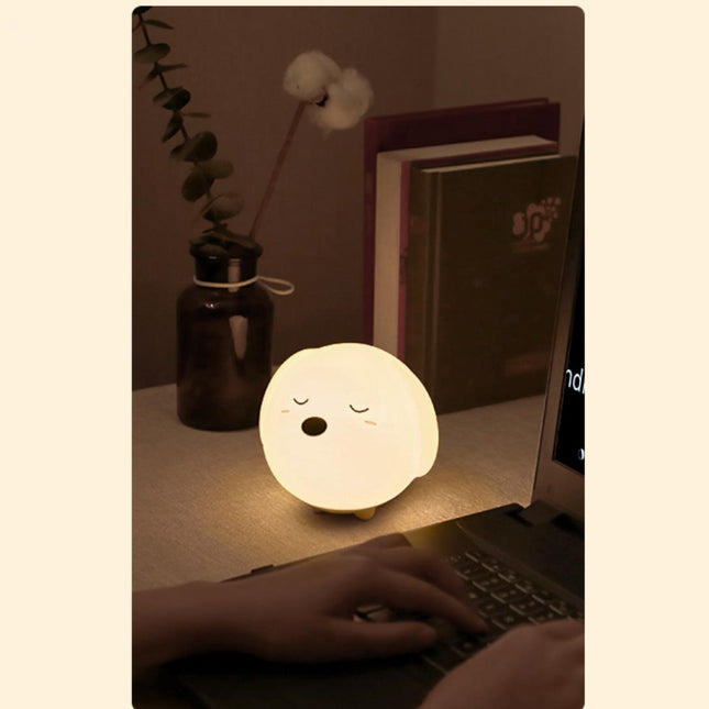 Luce notturna cucciolo in silicone morbido
