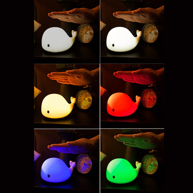 Luce notturna a forma di balena