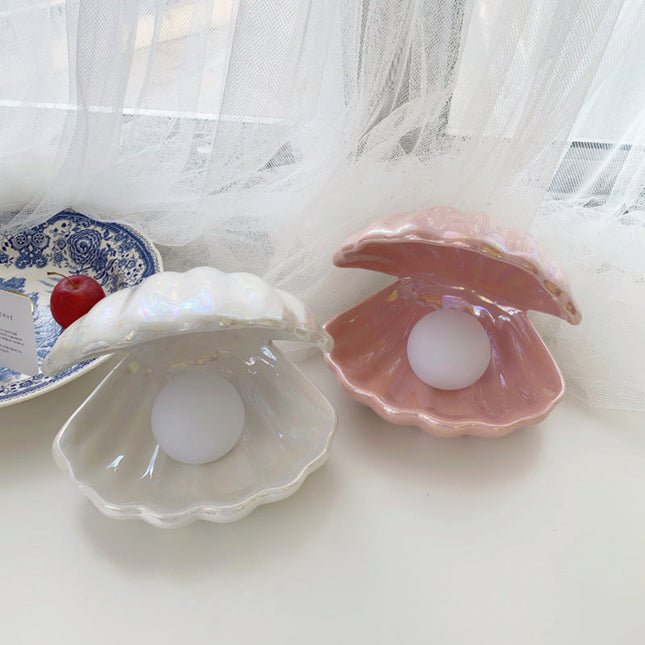 Luce notturna a forma di conchiglia