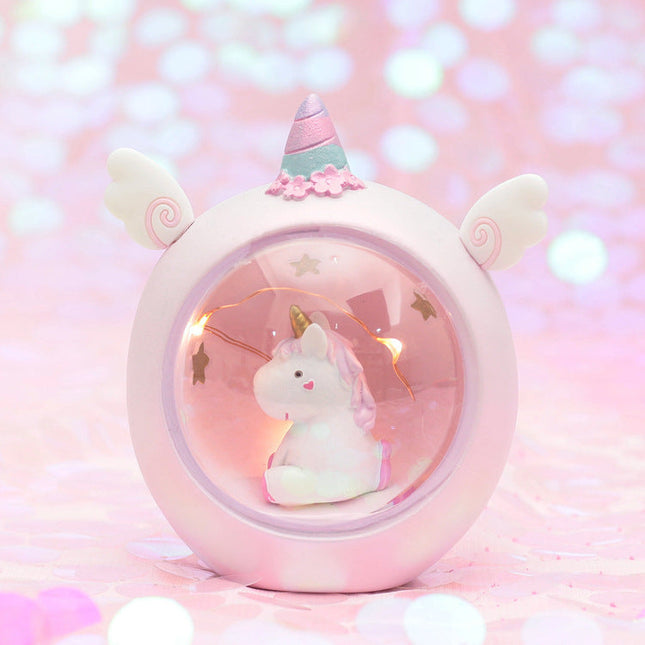 Luce notturna per bambini a unicorno