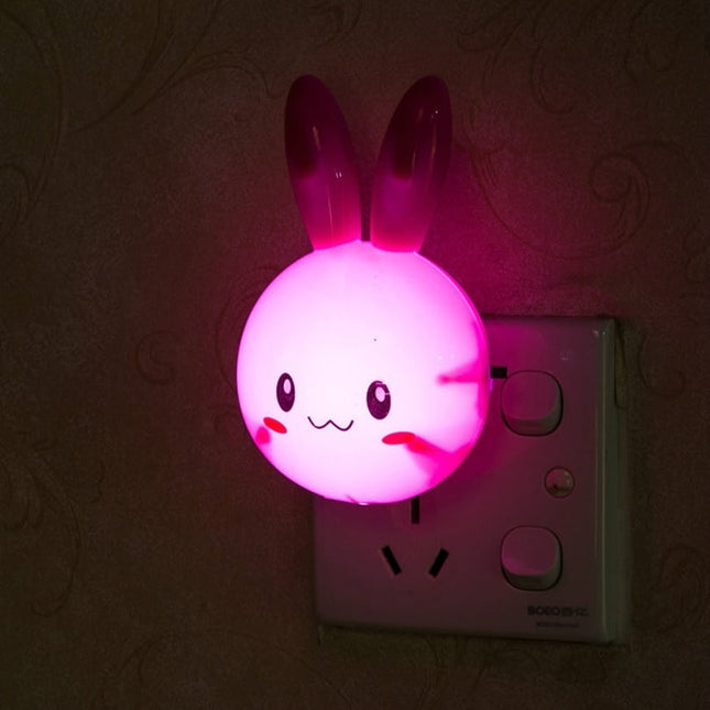 Luce notturna da parete coniglio bambino
