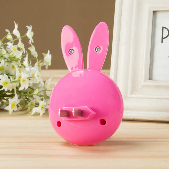 Luce notturna da parete coniglio bambino