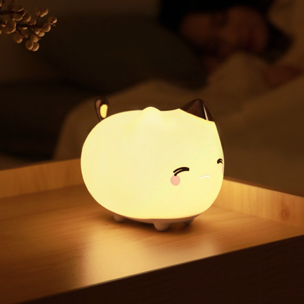 Luce notturna gattino per cameretta bambini