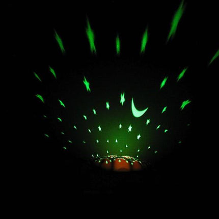 Tartaruga peluche proiettore stelle per bambini