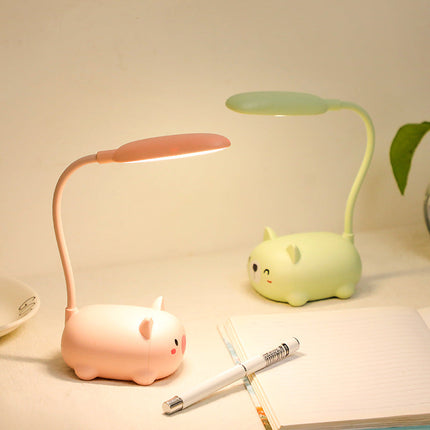 Lampada da tavolo gattino luce colorata