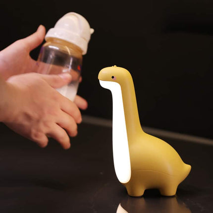 Lampada notturna dinosauro a collo lungo