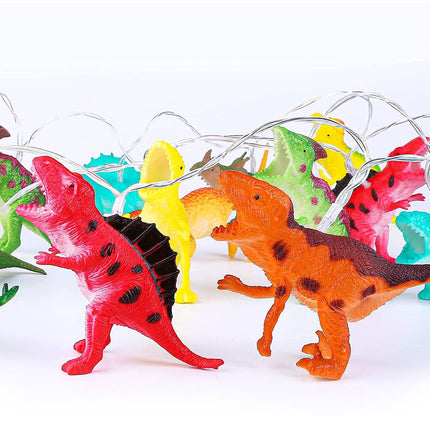 Ghirlanda luminosa 10 LED a dinosauro