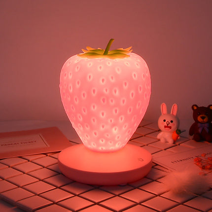 Luce notturna LED a forma fragola