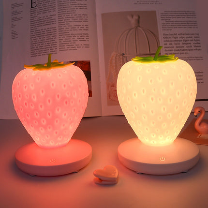Luce notturna LED a forma fragola