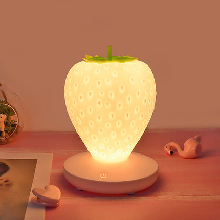 Luce notturna LED a forma fragola