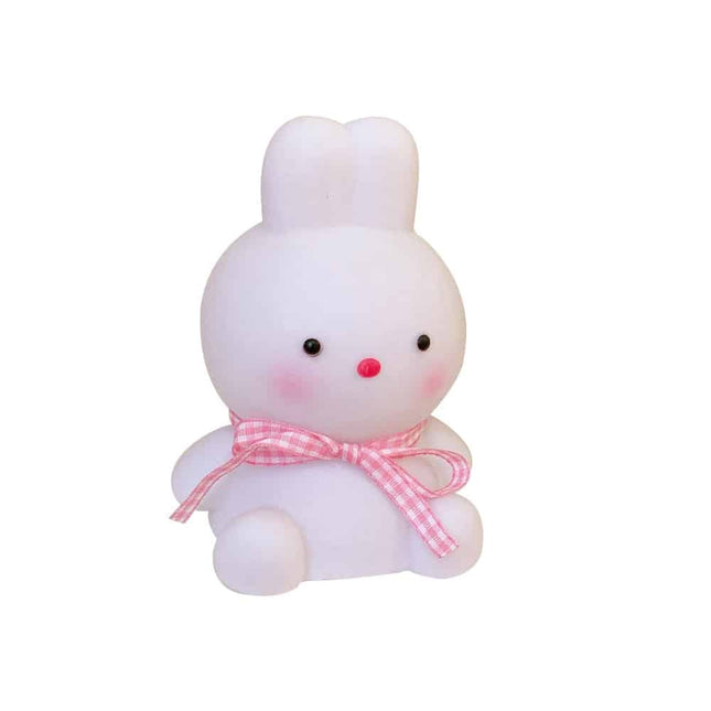 Lampada notturna coniglietto morbido in silicone