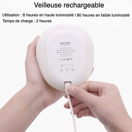 Luce notturna lumaca LED per allattamento