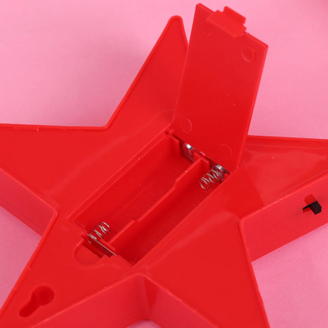 Lampada LED stella rossa o bianca