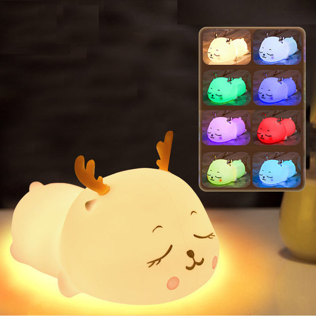 Luce notturna cerbiatto addormentato per bambini