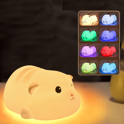 Luce notturna LED criceto cambia colore